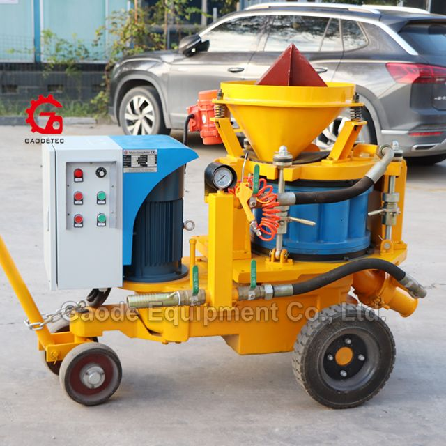 GAODETEC GZ-9ER High-Capacity Refractory Gunning Machine For Spraying